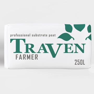 FARMER RS 2 - Субстрат торфяной «Traven» нейтрализованный  рН 5,5-6,5 250л